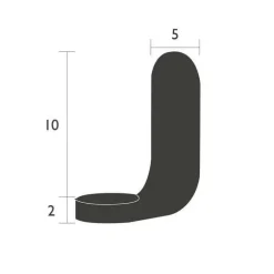 Support applique murale en aluminium pour lampe Aplô Fermob coloris jaune miel - 12 x 5 cm