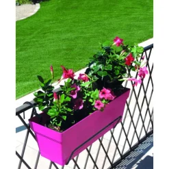Support de jardinière gris 35 cm