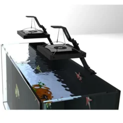 Support de rampe LED universel en métal, BANANAQUARIUM - modèle ULS