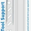 Support pour outil d'aquarium coloris transparent SuperFish Scapers Tool Support