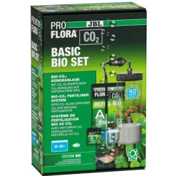 Système de fertilisation bio au CO2 pour plantes en aquariums d’eau douce de 40 à 80 litres JBL Proflora CO2 Basic Bio Set