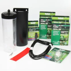 Système de fertilisation bio au CO2 pour plantes en aquarium d’eau douce de 40 à 110 litres JBL Proflora C02 Advanced Bio Set