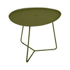 Table basse Cocotte coloris vert en acier Fermob - 55 x 44 x 43 cm