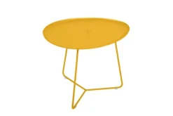 Table basse Cocotte coloris orange en acier Fermob - 55 x 44 x 43 cm