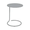 Table basse déportée Coolside coloris gris en acier Fermob - Ø 42 x 53 cm