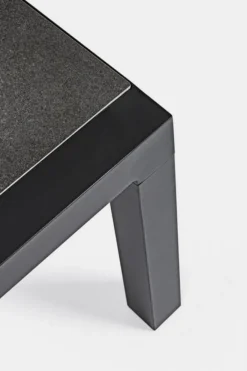 Table basse KLEDI - Anthracite - BIZZOTTO - 120x70x43cm