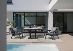 Table basse élévatrice anthracite, BIZZOTTO Truman