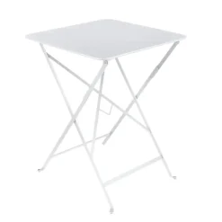 Table carrée pliante Bistro Fermob en acier 57 x 57 x 74 cm