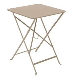 Table carrée pliante Bistro Fermob en acier 57 x 57 x 74 cm