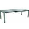 Table coloris jaune en aluminium Stern