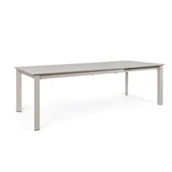 Table de jardin extensible Bizzotto Konnor Rastin - 160/240 x 100 cm