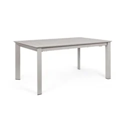 Table de jardin extensible Bizzotto Konnor Rastin - 160/240 x 100 cm