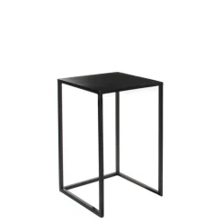 Table en métal noir Ø35xH55 cm