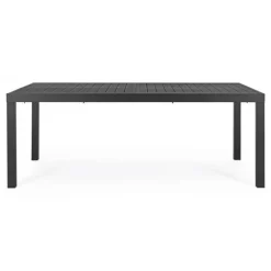 Table extensible anthracite BIZZOTTO HILDE - 200/300x100 cm