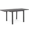 Table extensible PELAGIUS en aluminium - 83/166x80cm