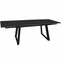 Table Malo avec 2 rallonges en aluminium - 180 x 230 x 280 x 100 cm