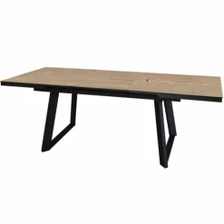 Table Malo avec rallonge automatique en aluminium - 180 x 240 x 100 cm