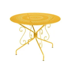 Table Montmartre ronde en acier Fermob - Ø 96 x 74 cm