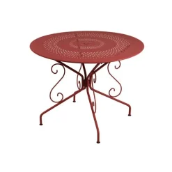 Table Montmartre ronde en acier Fermob - Ø 96 x 74 cm