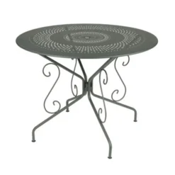 Table Montmartre ronde en acier Fermob - Ø 96 x 74 cm