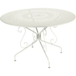 Table Montmartre ronde en acier Fermob - Ø 117 x 74 cm