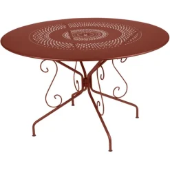 Table Montmartre ronde en acier Fermob - Ø 117 x 74 cm