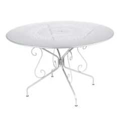 Table Montmartre ronde en acier Fermob - Ø 117 x 74 cm