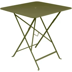 Table pliante Bistro coloris vert en acier Fermob - 37 x 57 x 74 cm