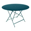 Table Pliante Bistro FERMOB bleu acapulco Ø96xh74