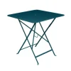 Table pliante Bistro FERMOB bleu acapulco L71xl71xh74