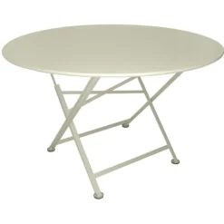 Table pliante Cargo en acier Fermob - Ø 117 cm
