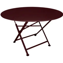Table pliante Cargo en acier Fermob - Ø 117 cm
