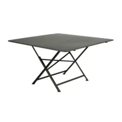 Table pliante Cargo en acier Fermob - 128 x 128 x74 cm