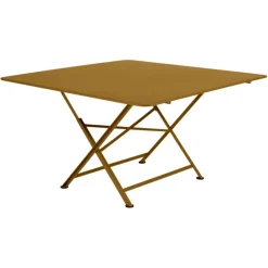 Table pliante Cargo en acier Fermob - 128 x 128 x74 cm