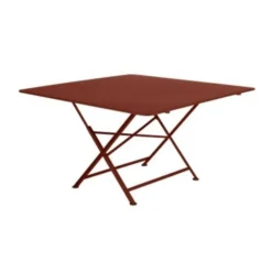 Table pliante Cargo en acier Fermob - 128 x 128 x74 cm