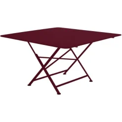 Table pliante Cargo en acier Fermob - 128 x 128 x74 cm