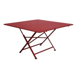 Table pliante Cargo en acier Fermob - 128 x 128 x74 cm