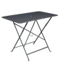 Table pliante en acier coloris carbone Bistro Fermob - 97 x 57 x 74 cm