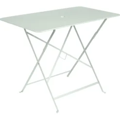 Table pliante en acier coloris menthe glaciale collection Bistro Fermob - 97 x 57 x 74 cm