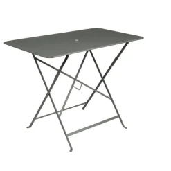 Table pliante en acier coloris romarin Bistro Fermob - 97 x 57 x 74 cm
