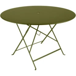 Table pliante ronde Bistro en acier Fermob - Ø 117 x 74 cm