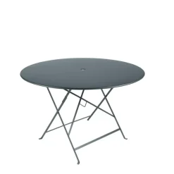 Table pliante ronde Bistro en acier Fermob - Ø 117 x 74 cm