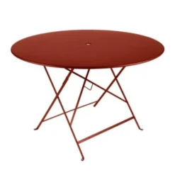 Table pliante ronde Bistro en acier Fermob - Ø 117 x 74 cm