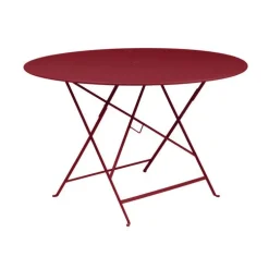Table pliante ronde Bistro en acier Fermob - Ø 117 x 74 cm