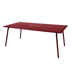 Table rectangulaire Monceau en acier Fermob - 194 x 94 x 74 cm