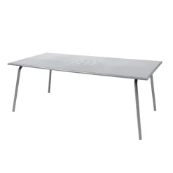 Table rectangulaire Monceau en acier Fermob - 194 x 94 x 74 cm