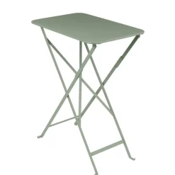 Table rectangulaire pliante en acier coloris cactus Bistro Fermob - 57 x 37 cm