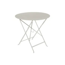 Table ronde pliante en acier Bistro Fermob - Ø 77 x 74 cm