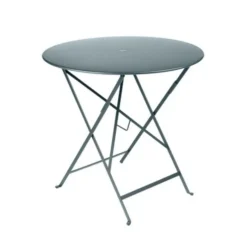 Table ronde pliante en acier Bistro Fermob - Ø 77 x 74 cm