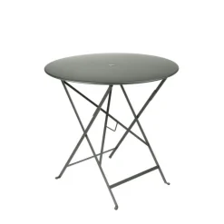 Table ronde pliante en acier Bistro Fermob - Ø 77 x 74 cm